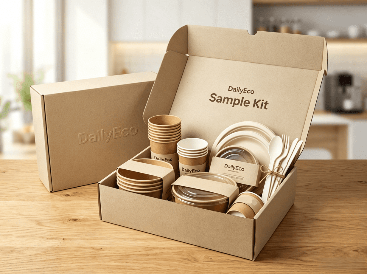 FREE SAMPLE COMPOSTABLE FOOD PACKAGING