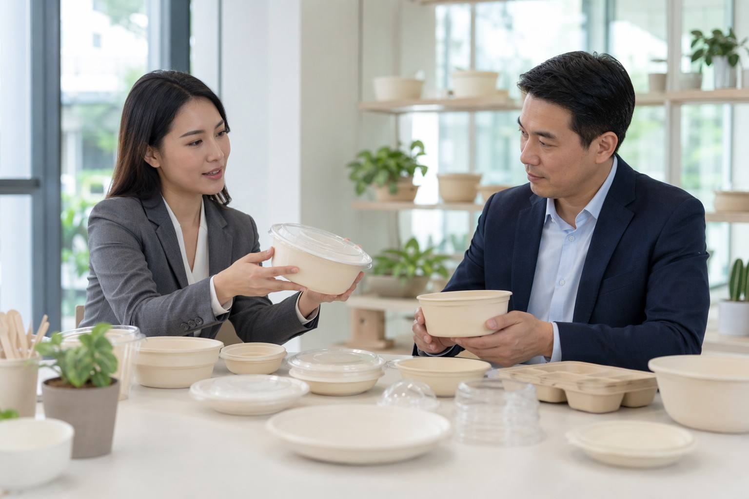 Buyer Questions About Bagasse Bowls and Lids