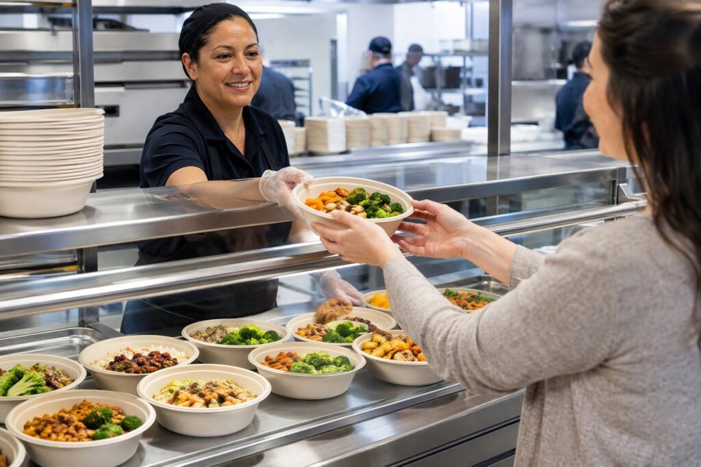 Sugarcane Bowls for Institutional Foodservice