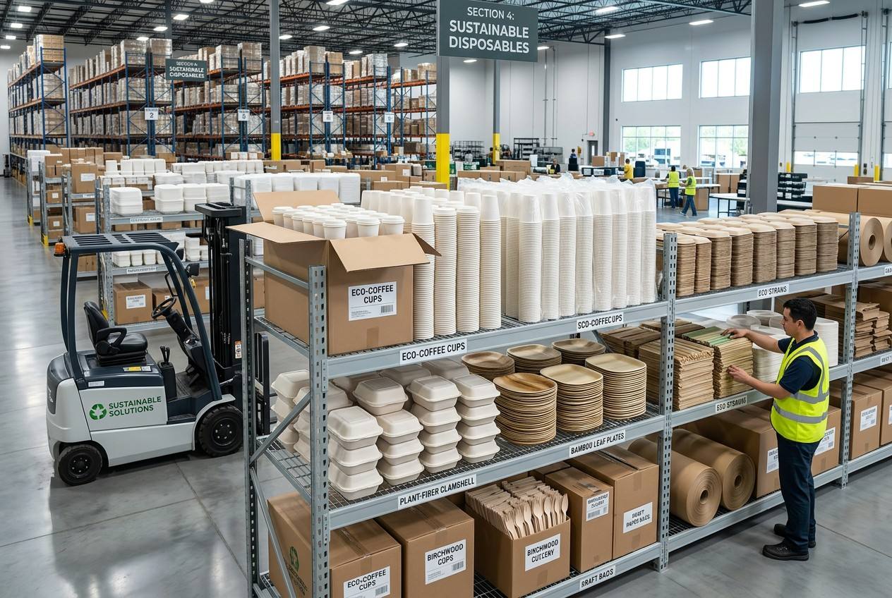 Catering Companies Using Sustainable Bagasse Coffee Cups for Large-Scale Beverage Events