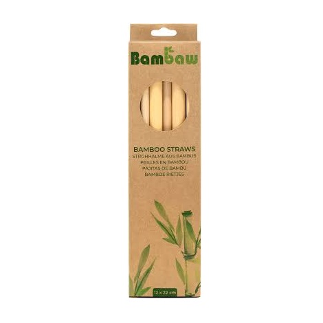 Bamboo Straw Packed
