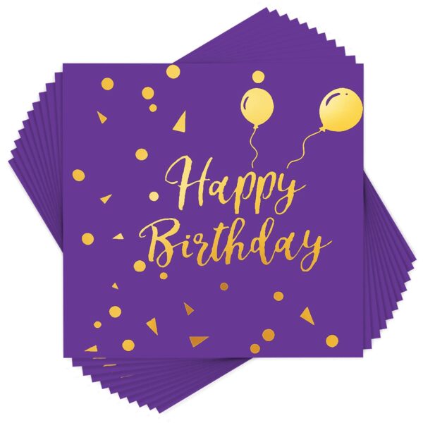 Birthday Napkins