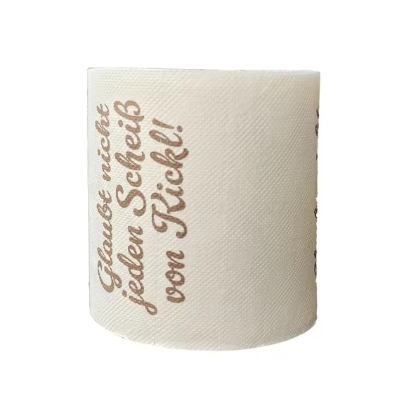 Printed Toilet Paper