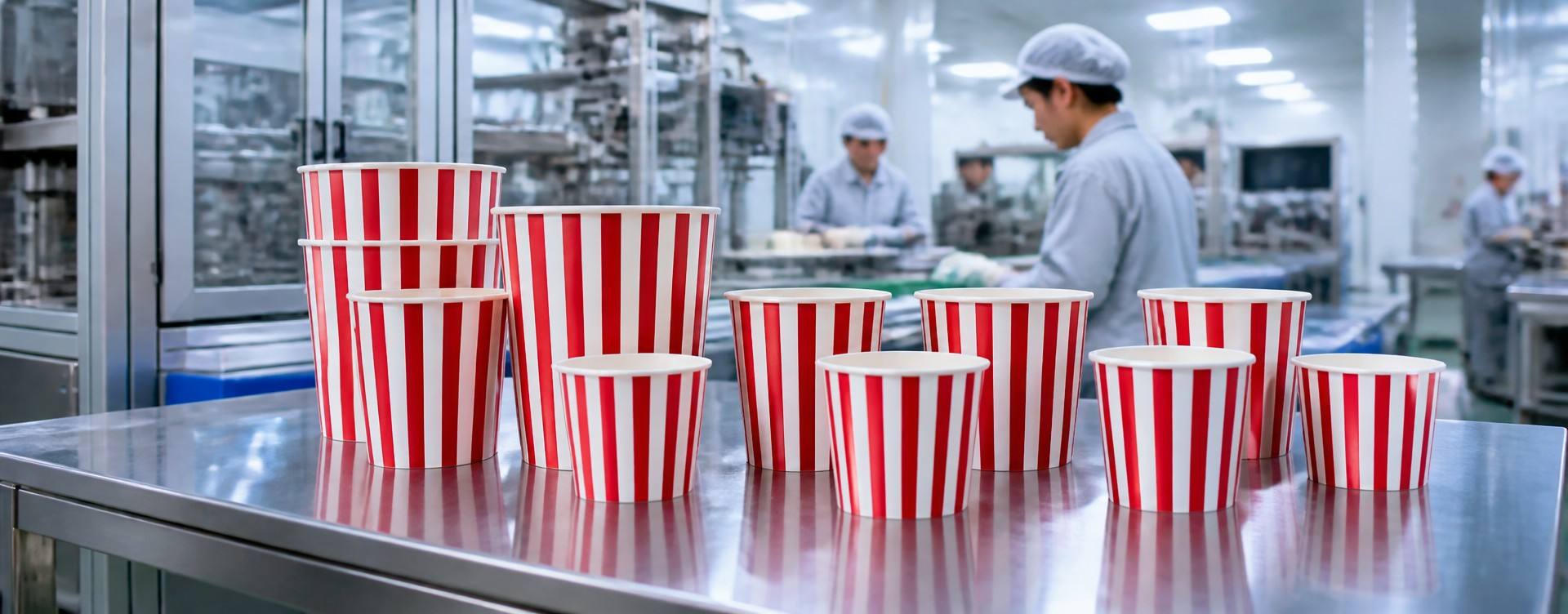 Paper Cups for Popcorn Manufacturer Providing Custom Sustainable Snack Packaging Solutions