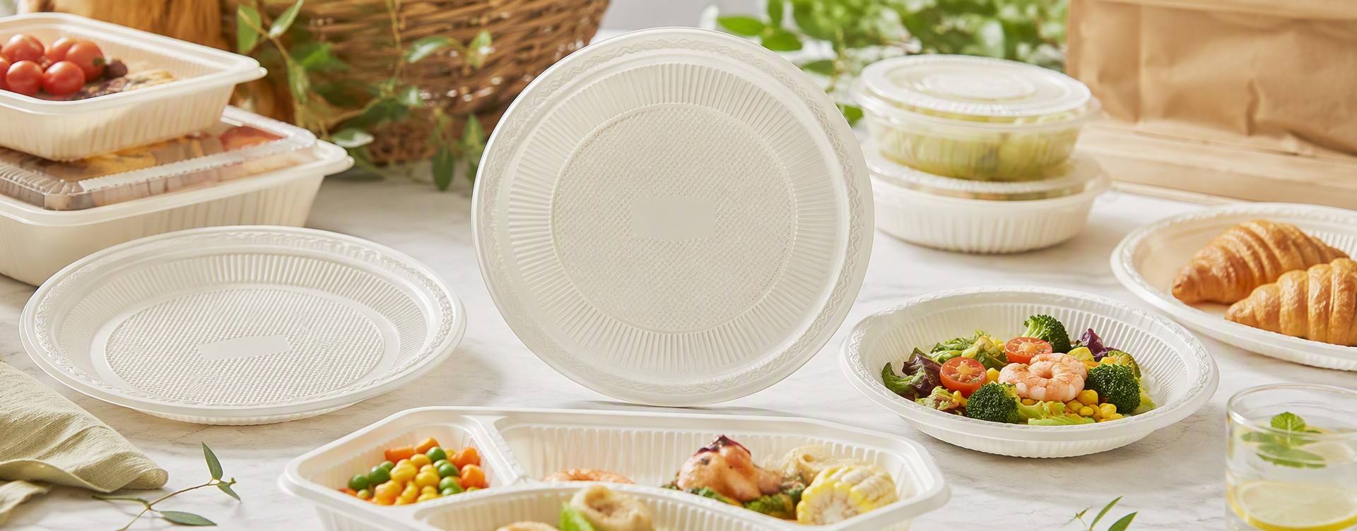 Custom CPLA Plate for Sustainable Food Packaging Solutions