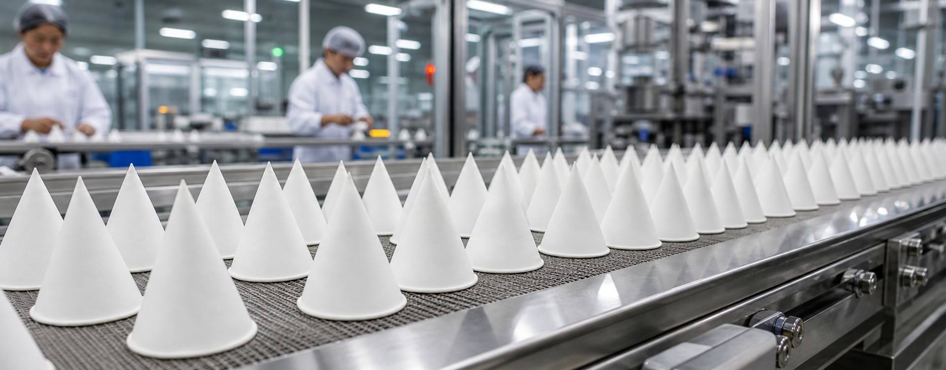 DAILYECO Custom Cone Cup Manufacturer Supplying Disposable Paper Cone Cups Worldwide