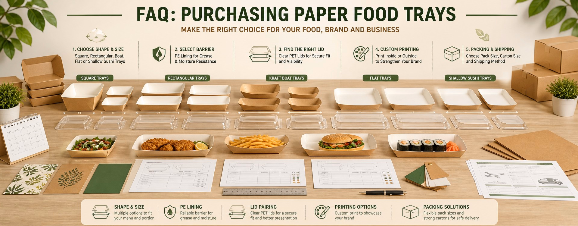Frequently Asked Questions About Paper Food Tray