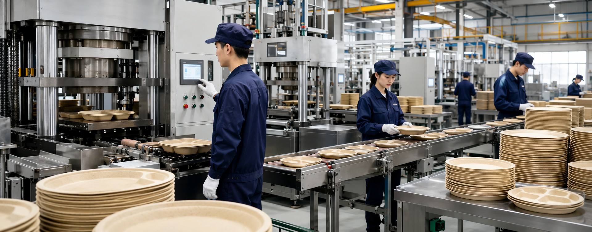 DAILYECO Bamboo Paper Plate Manufacturing Facility