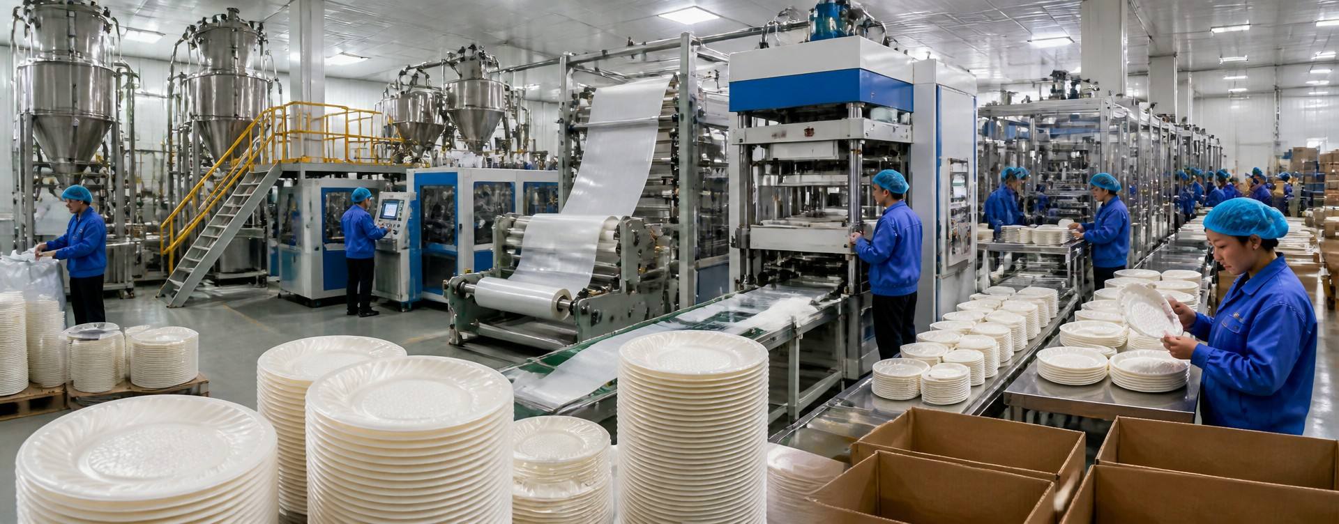 DAILYECO CPLA Plate Manufacturing Facility