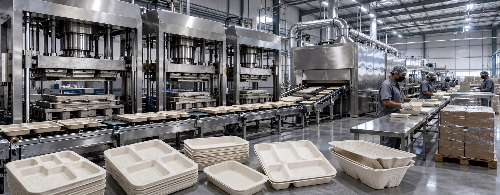 DAILYECO Manufacturing Facility for Bagasse Trays