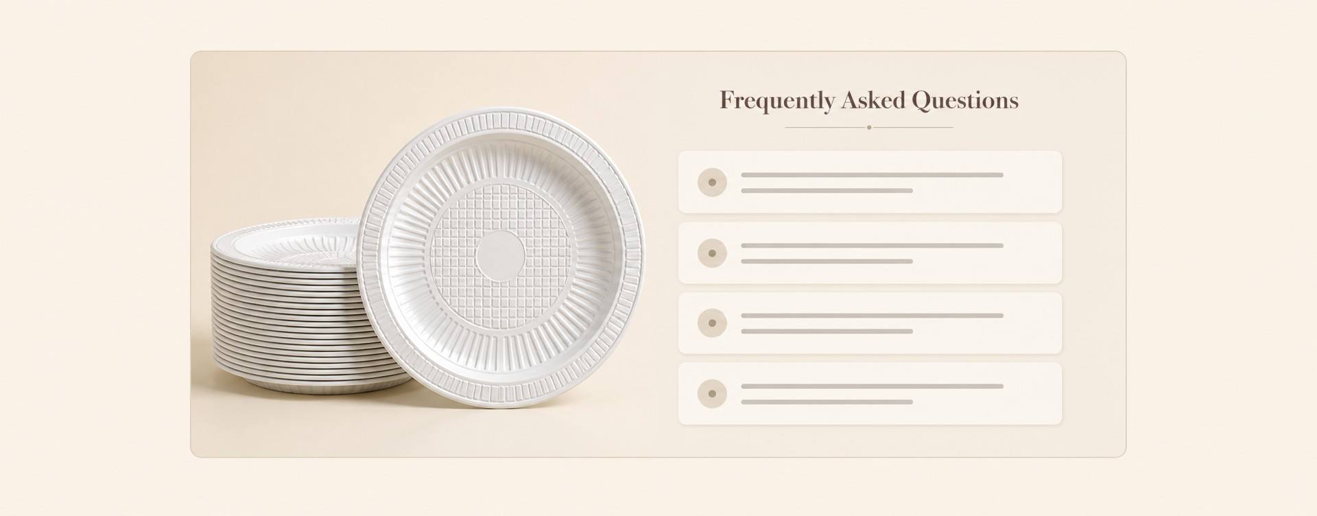 Frequently Asked Questions About Cornstarch Disposable Plates
