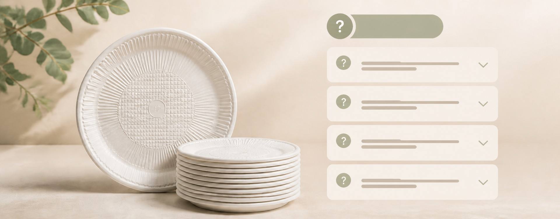 Frequently Asked Questions About Cornstarch Plates