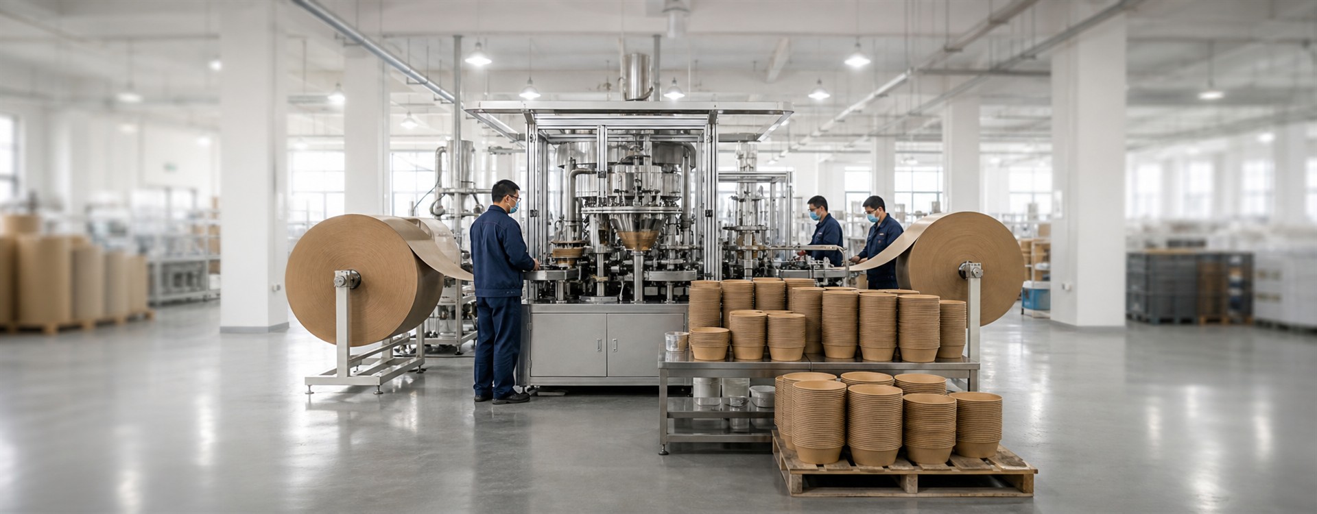 DAILYECO Custom Paper Bowls Manufacturing Facility