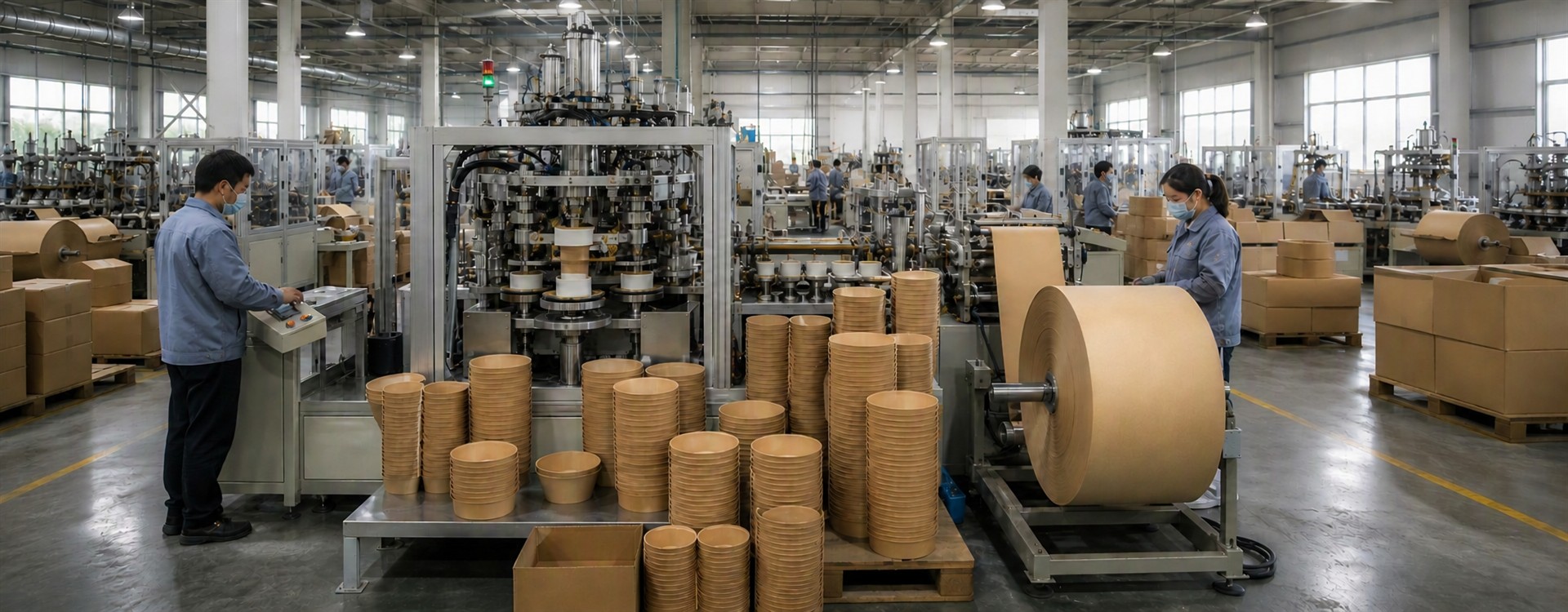 DAILYECO Disposable Paper Bowl Manufacturing Facility
