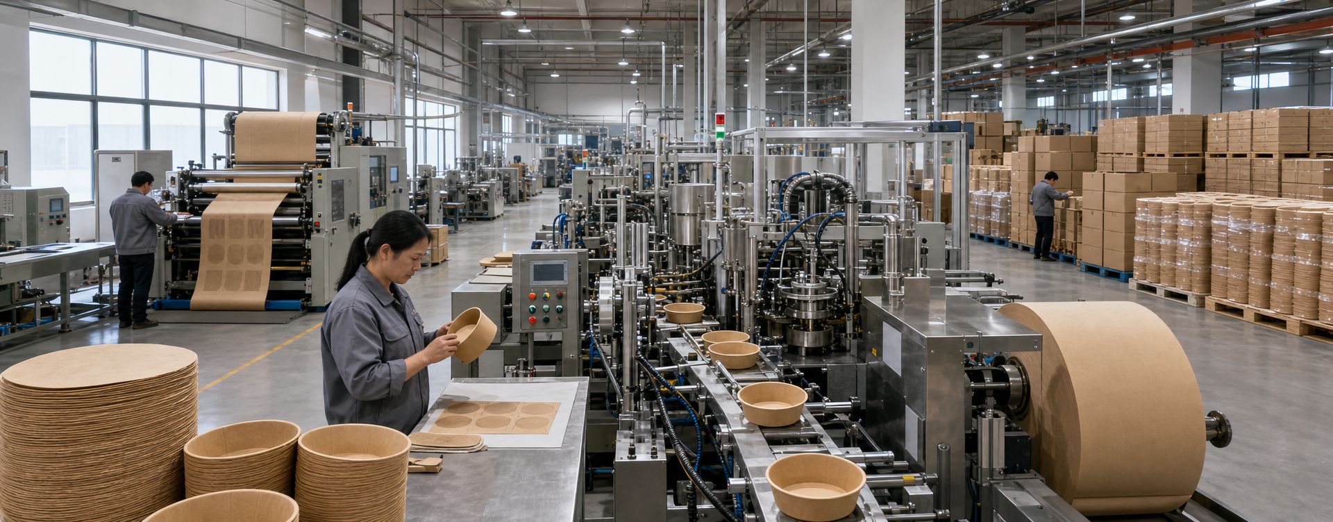 DAILYECO Paper Bowl Manufacturing Facility