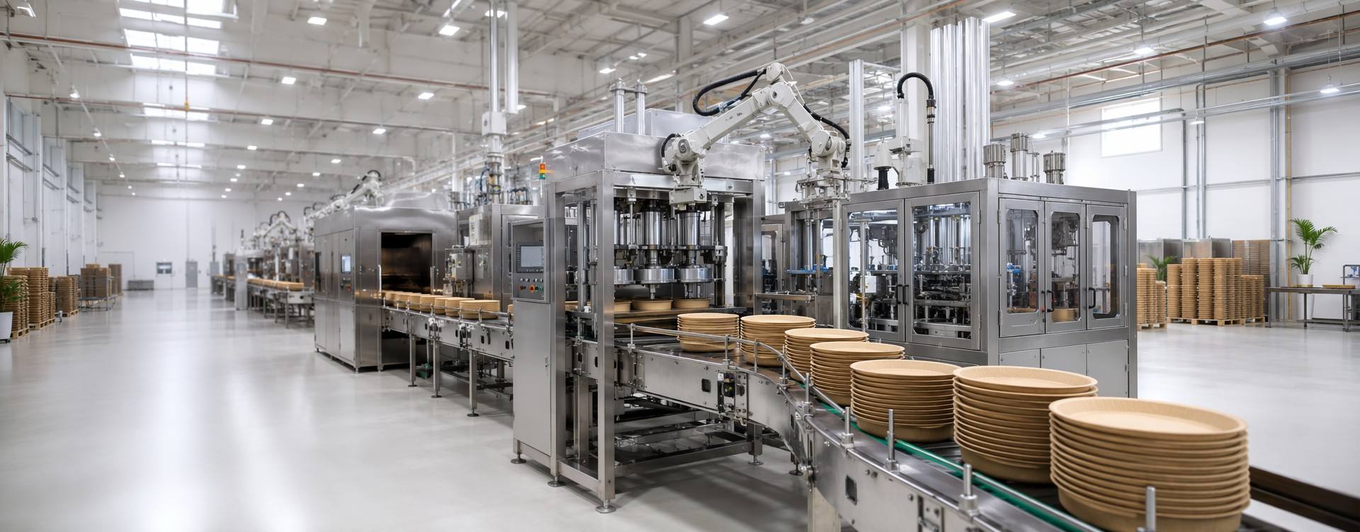 DAILYECO Bamboo Fibre Plates Manufacturing Facility