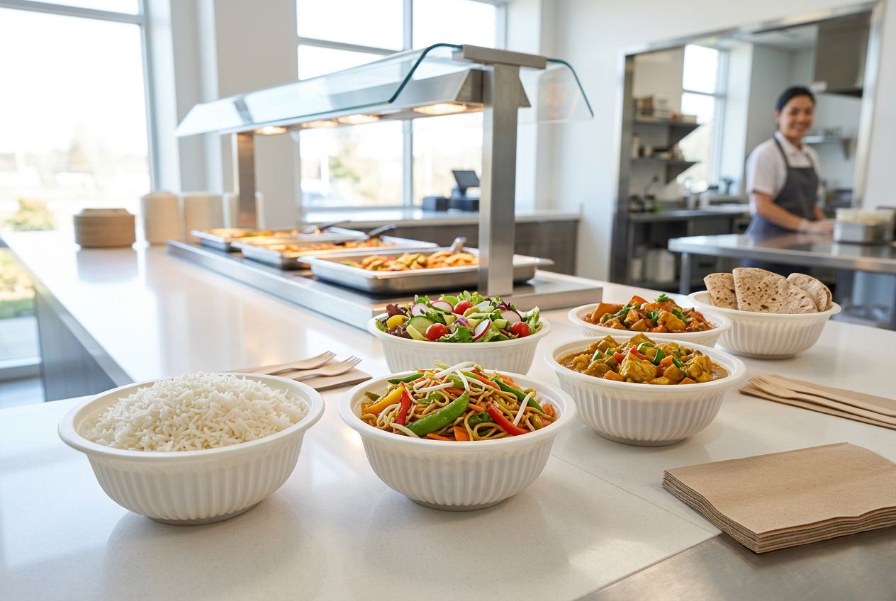 Cornstarch bowls for takeaway meal service（图A1）