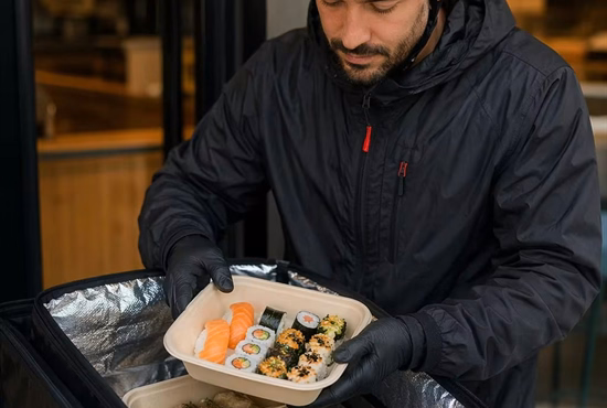 Bagasse Food Tray Solutions for Takeaway Food Packaging