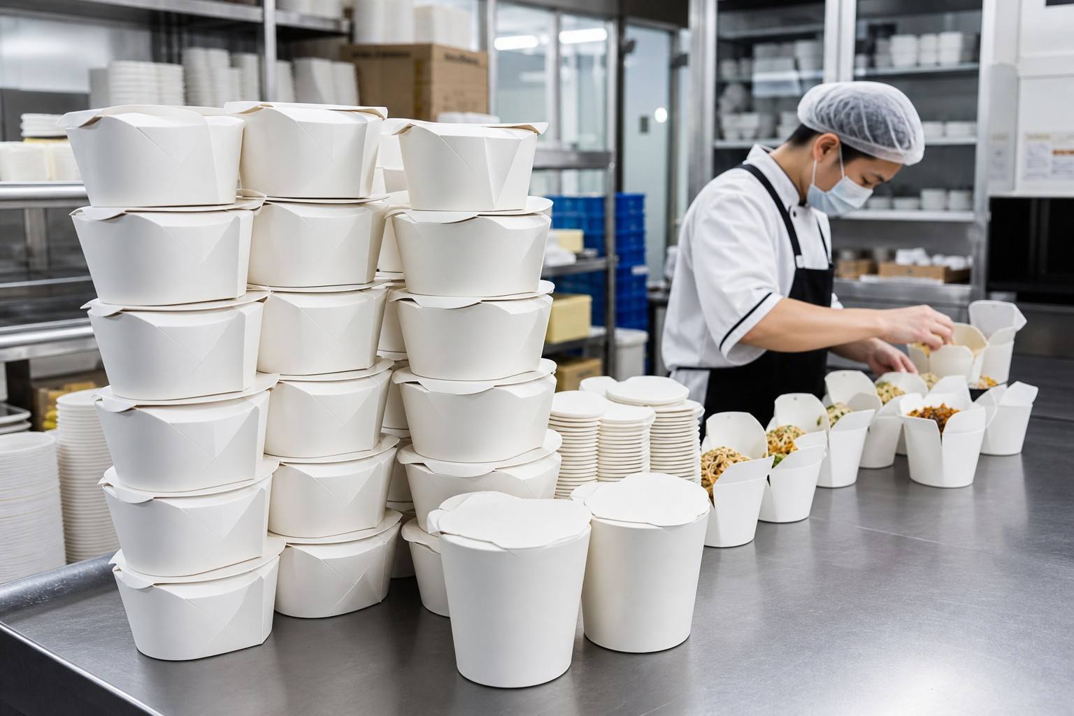 Paper Noodle Cup Packaging Solution for Food Delivery Brands