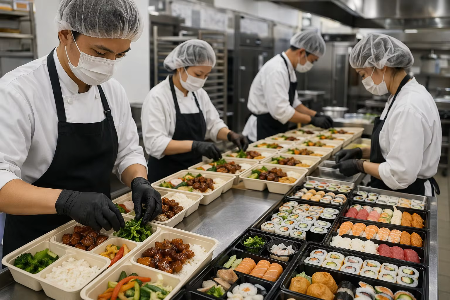 Bagasse Sushi Tray for Sustainable Food Delivery Packaging