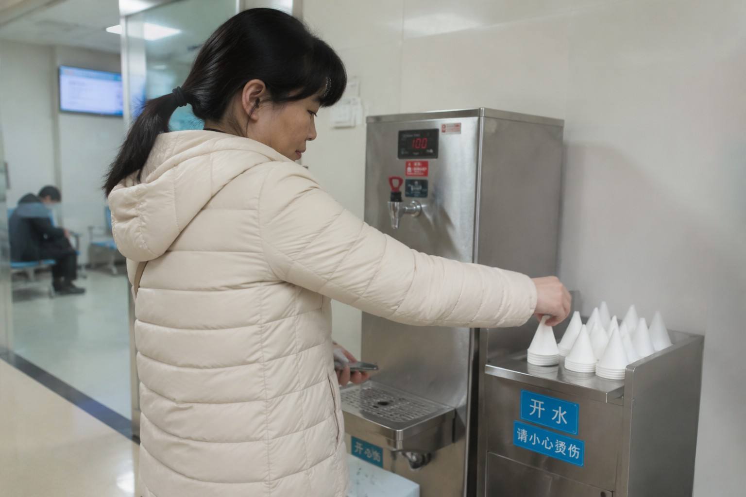 Paper Cone Cups for Hospital