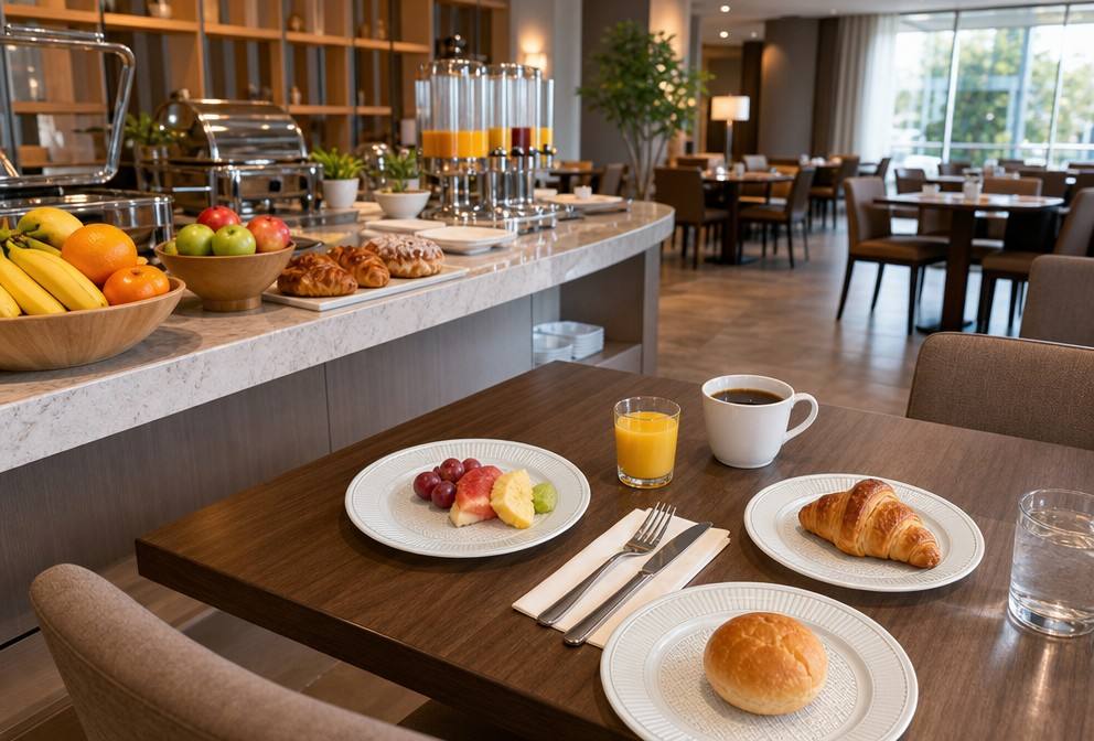 Cornstarch Plates for Hotel Hospitality ServiceV