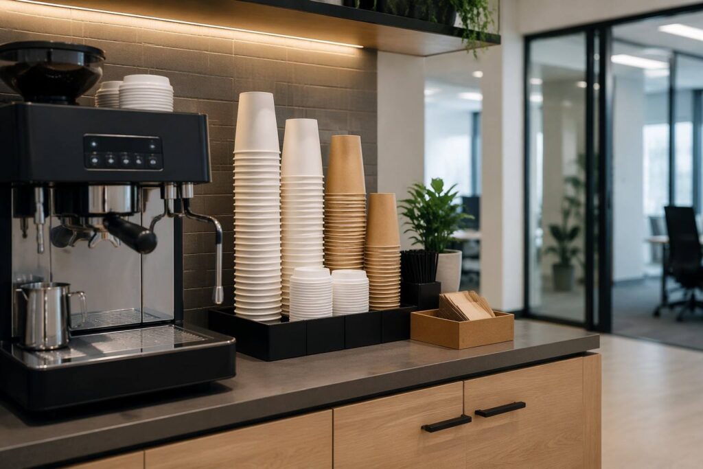 Office Paper Coffee Cups
