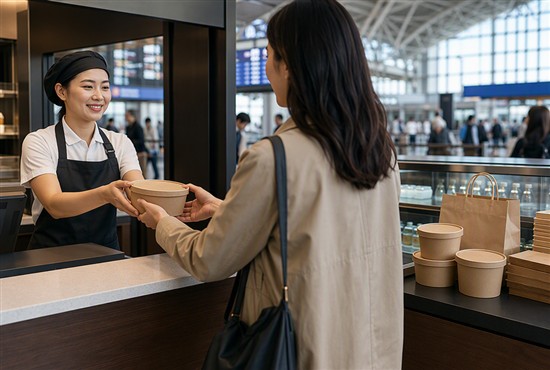 Disposable Paper Bowls for Airport and Railway Food Service（图A5）