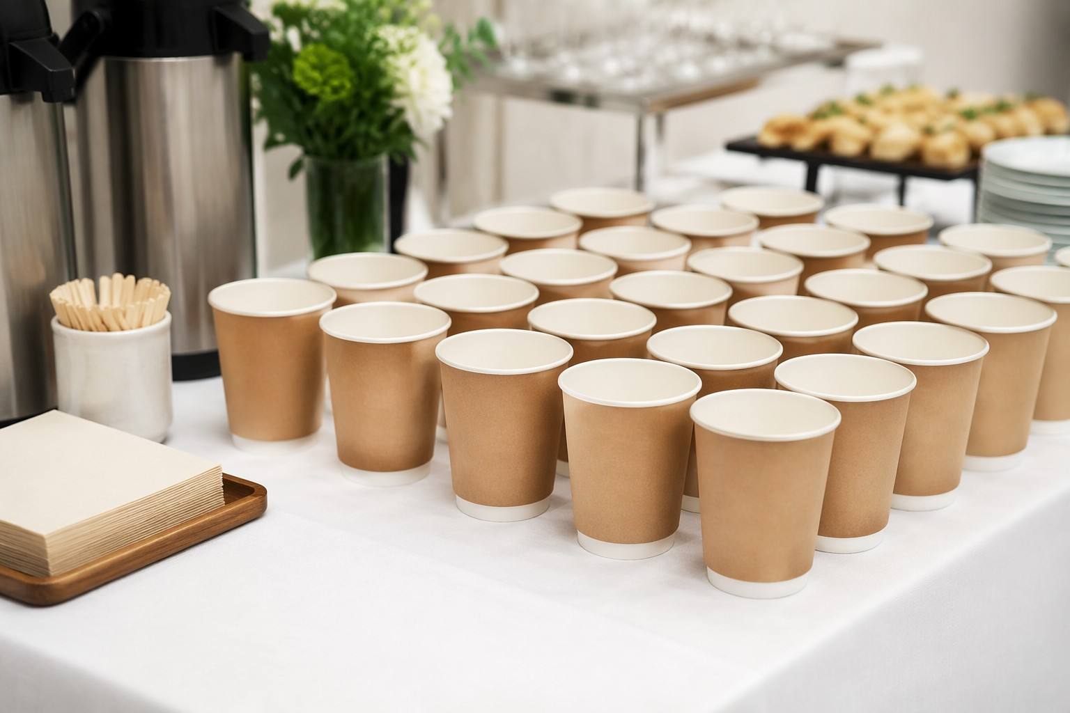 Paper Coffee Cups for Catering and Events