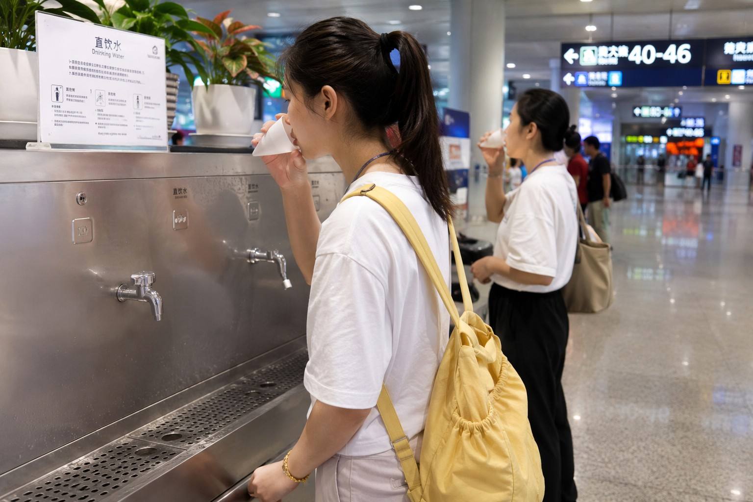 Paper Cone Cups for Public Facility
