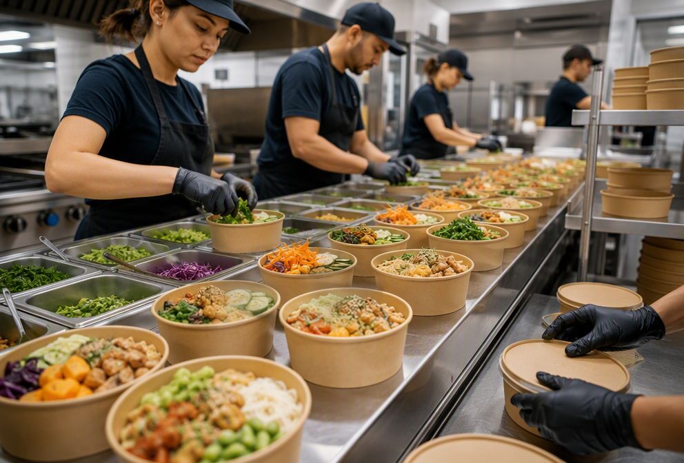 Kraft Paper Food Bowls for Quick-Service Restaurants(图 A6)