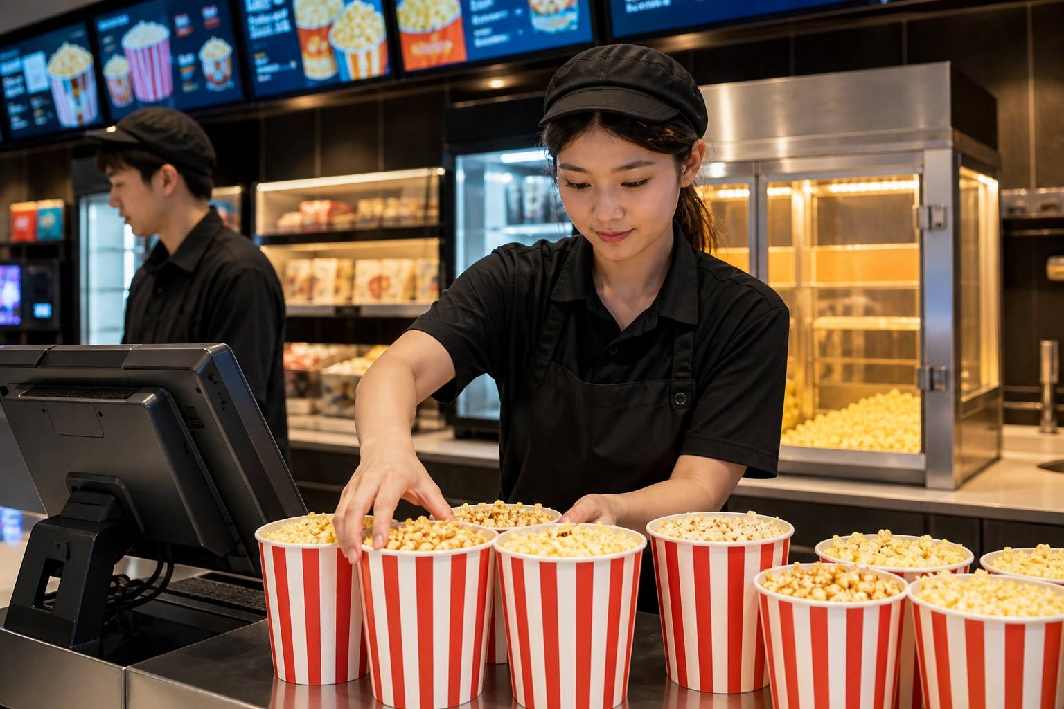 Custom Paper Cups for Popcorn Supplier for Cinema Chains