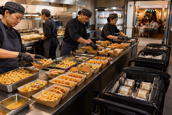 Foodservice Supplier Managing Paper Boat Trays Inventory