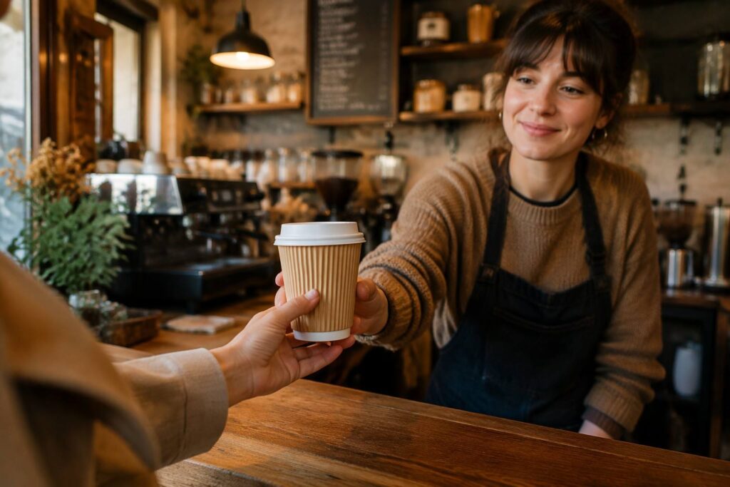 Paper Coffee Cups for Cafés