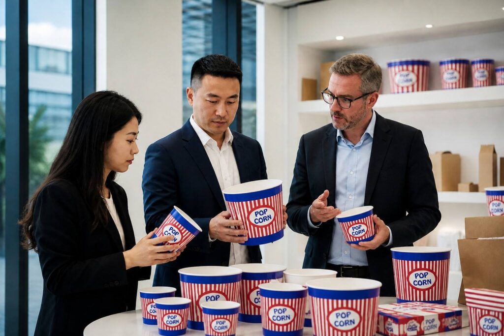 Paper Cups for Popcorn Supplier for Foodservice Distributors