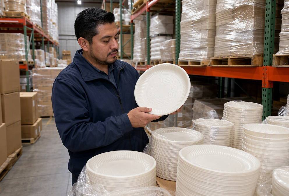 food service Distributor Managing CPLA Plate Inventory