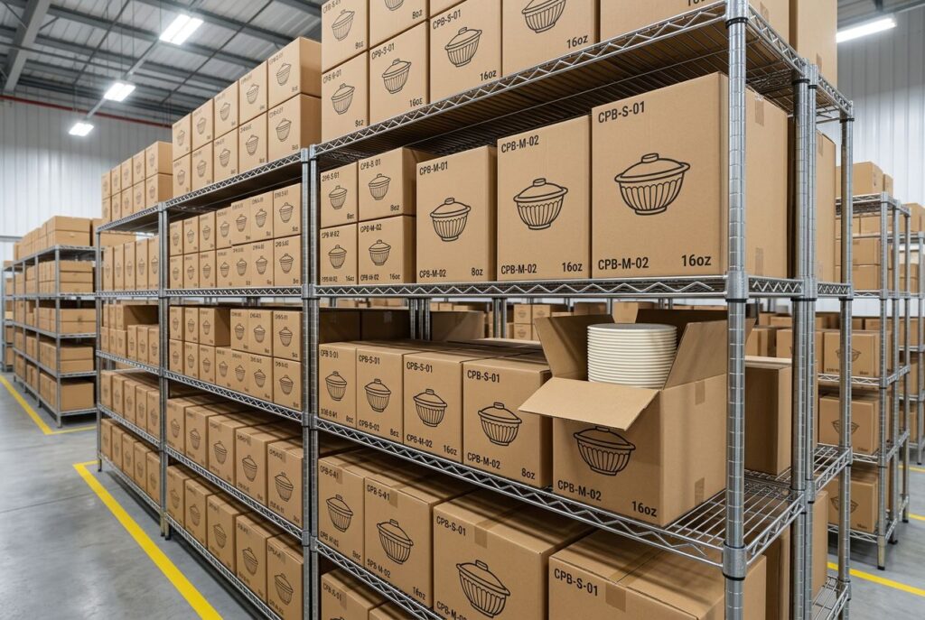 Distributor inventory of cornstarch bowls and lids（图B2）