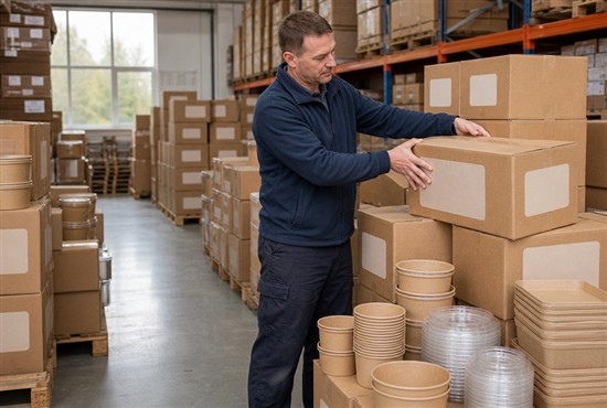 Packaging Distributor Stocking Custom Paper Bowls with Lids （图B2）