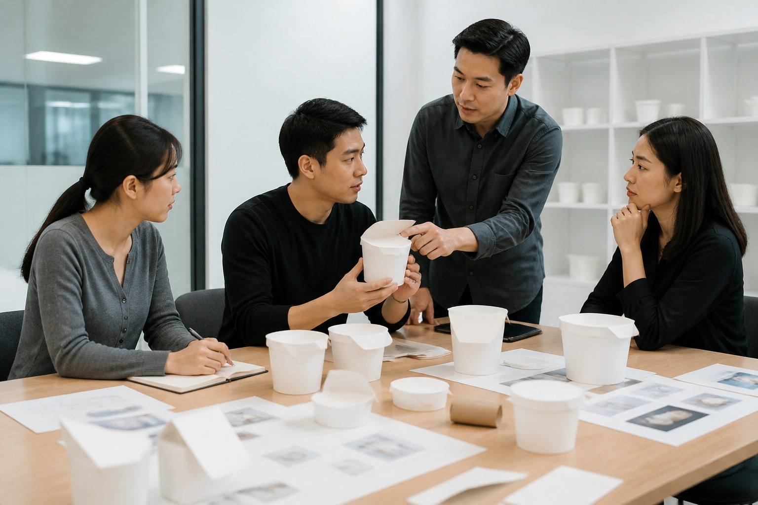 Custom Paper Noodle Cups Manufacturer for Instant Food Brands