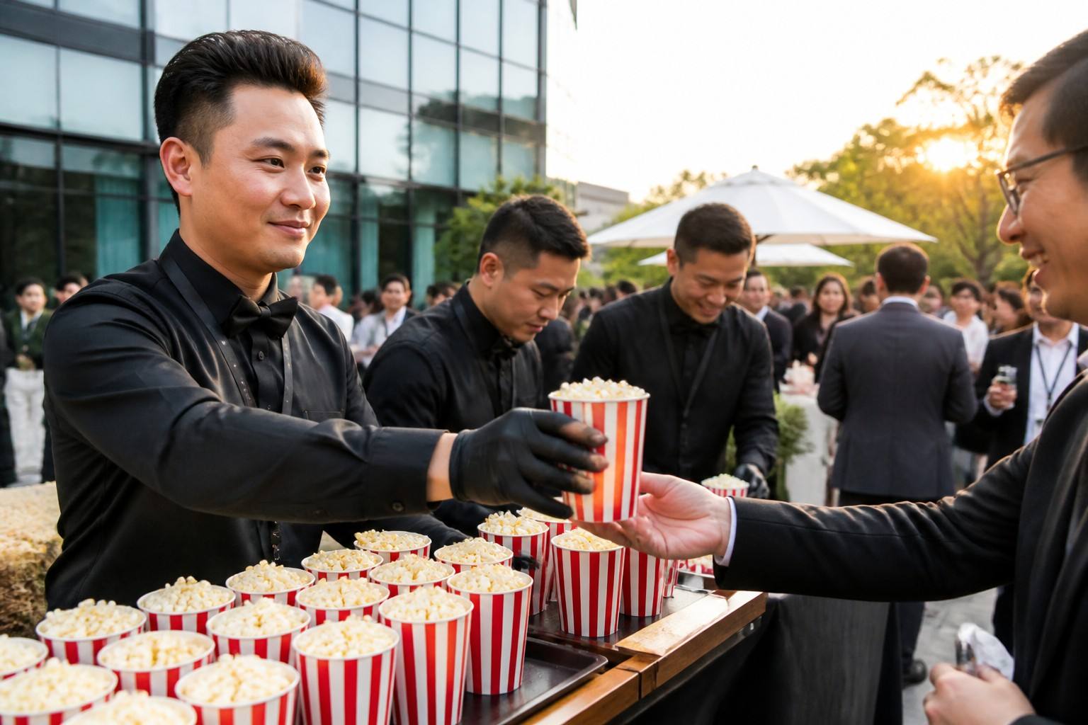 Custom Popcorn Cups for Event and Catering Companies