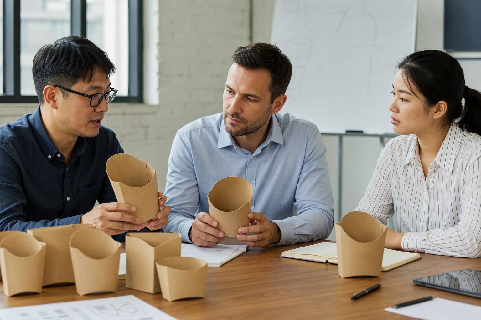 Paper French Fry Cups Supplier Meeting for Global Importers