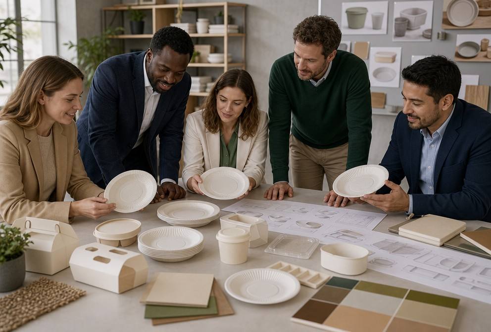 Brand Owner Developing Custom Cornstarch Plates