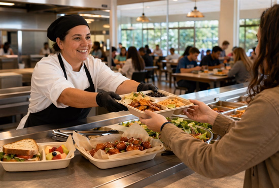 Foodservice Supplier Offering Sustainable Bagasse Food Trays