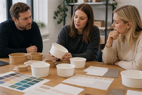 Brand Owner Reviewing Disposable Paper Bowl Designs （图 B4）