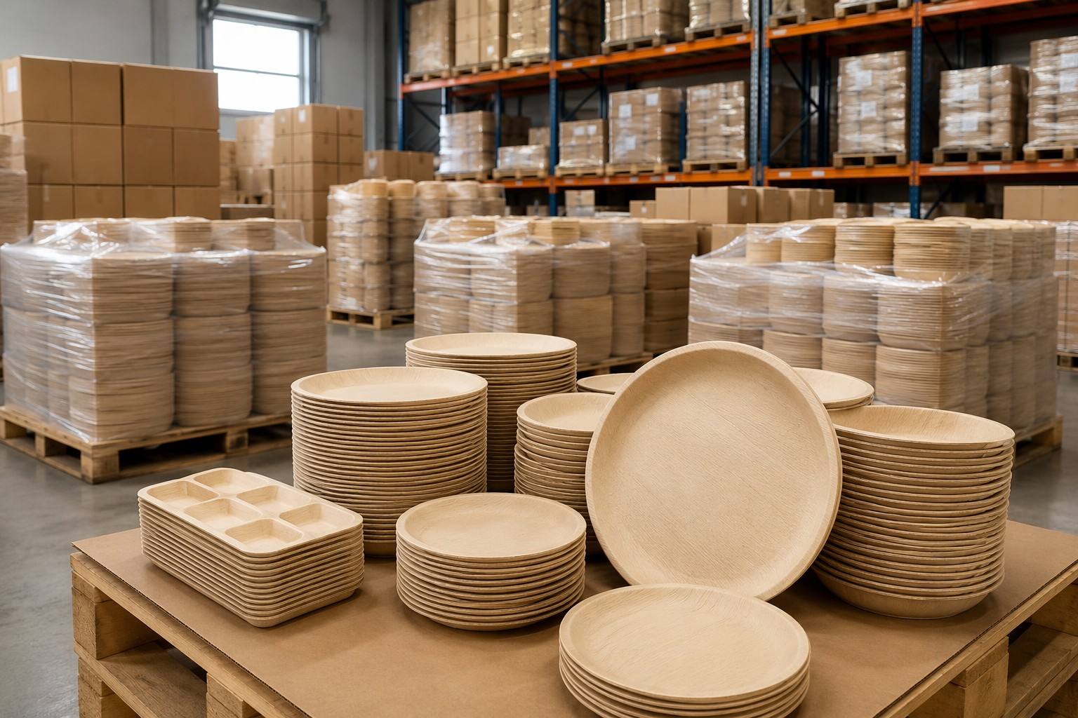 Foodservice Supplier Managing Bamboo Fibre Tableware Inventory
