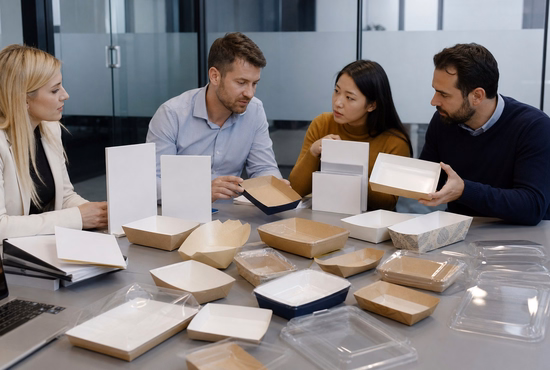 Private Label Company Developing Custom Paper Food Tray