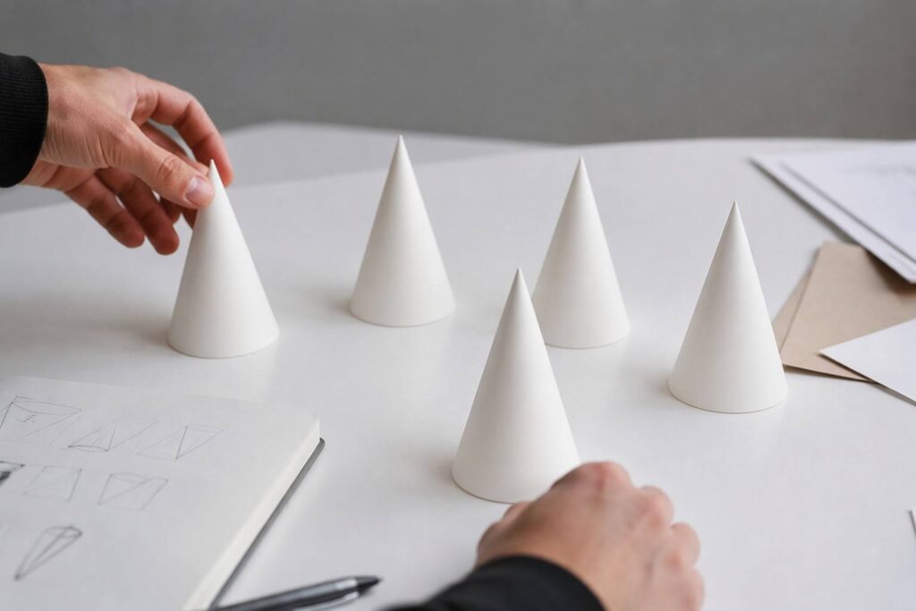 Private Label Paper Cone Cup Manufacturing