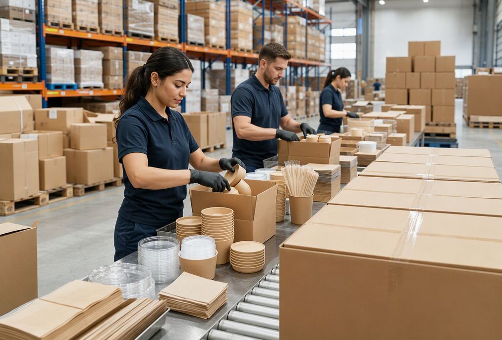 Foodservice Supplier Managing Paper Bowl Inventory