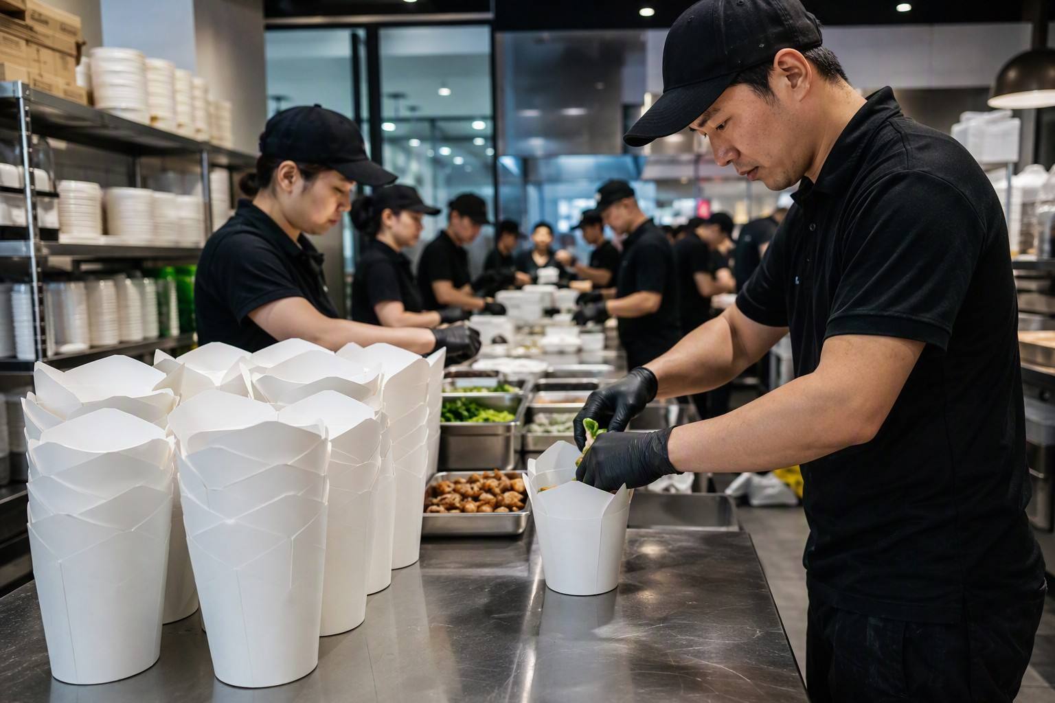 Custom Paper Noodle Cups Supplier for Food Delivery Brands