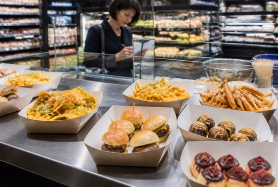 Supermarket and Retail Food Brands Using Paper Boat Trays